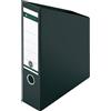Leitz Portariviste con Dorso da 80 mm, Formato A4, Cartone, Confezione piatta, Nero, 24230095