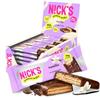 N!CK'S Barrette di wafer proteico Vaniglia | 25% di proteine | 203 calorie | Barretta proteica al cioccolato low carb, senza zuccheri aggiunti e glutine (24 barrette proteiche x 40g)