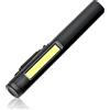 flintronic Torcia LED con Clip, Torce Portatili Penlight Stilo, Impermeabile IPX4, Mini Torcia con Base Magnetica e Clip Magnetica, 2 Modalità, Torcia Ricaricabile Type-C, per Attività all'Aperto