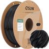 eSUN PETG filamento 1,75 mm, filamento PETG Basic ad alta tenacità, bobina da 1 kg (2,2 libbre) per stampanti 3D, Nero