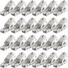 deleyCON 24x Connettore di Rete CAT 6a RJ45 con Connessione LSA per Cavi di Installazione Rigidi Schermati 10 Gbit/S Cavo LAN Connettore per Cavo di Rete CAT6a Alloggiamento in Metallo