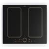 Klarstein Piastra Induzione, Piano Cottura Induzione 7000w, Fornello Elettrico con Controllo Smart Touch, Piano Cottura Induzione 4 Fuochi con Display Digitale e Timer, Piano Cottura Elettrico 240v