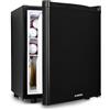 Klarstein Happy Hour Mini Frigo, Frigo Portatile da Camera, Frigorifero Piccolo Silenzioso da Ufficio, Mini Frigo Bar con Illuminazione Interna e Ripiani Rimovibili, Frigo Bar da Campeggio 5-22°C, 45L