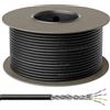 deleyCON 100m Cavo Installazione CAT 7 Outdoor Rame (CU) Rigido S/FTP PiMF Schermatura 10Gbps 1000MHz Esterno Resistente Intemperie Rete LAN Ethernet Dati Giardino Terrazza