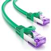 deleyCON 4m Cavo Rete CAT7-10 Gigabit - Cavo Patch RJ45 Ethernet (Rame, Schermatura S/FTP PiMF) - per Highspeed LAN DSL Switch Modem Router Patchpanel CAT7 CAT6 CAT5 - Verde