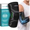 NativoDex Tutore Epicondilite Gomito, Gomitiera per Tendinite | Compressione Elastica · Per Epitrocleite e Tendinite al Gomito · Traspirante e Antiscivolo