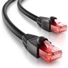 deleyCON 2m CAT6 Outdoor per Esterno RJ45 Connettore Ethernet LAN DSL Patch - Resistente alle Intemperie - per PC, TV, Telecamera, PoE, Campeggio e Molto Altro