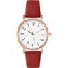 OFFCUP Orologio da Donna, Orologio Analogico al Quarzo Donna, Orologio da Polso Donna Con Cinturino in Pelle Classico Business Casual, Movimento a Tre Lancette