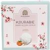 Ioakimidis Family - Kourabie al Burro e Mandorle, 2 x 220g | Kourabie greci tradizionali, biscotti friabili spolverati di zucchero a velo. Ideali con il caffè o da condividere