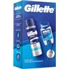Gillette Set regalo per la cura del corpo, Cool Wave Clear Gel e gel da | Gel trasparente antitraspirante Cool Wave e gel da barba rinfrescante Gillette Series. Set completo per la cura dei capelli