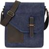 VASCHY Borsa Uomo Tracolla, Borsa Messenger Piccola Borse a Spalla Tela Pelle Sacchetto del Messaggero Vintage Borsa Messaggero per Scuola Lavoro Viaggio