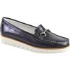 ENVAL SOFT Mocassini in Pelle Donna Estate 5750011 MARYLU Blue (40)