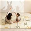 Soontrans Tappetino da gioco per bambini, pieghevole, 180 x 120 x 1 cm, Play Mat for Babies double face, in gommapiuma, impermeabile, portatile, con custodia (pianeta/stella)