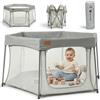 Venture All Stars JOY Baby Playpen - Parco giochi compatto emergente - Vista a 360 gradi - Tappetino per il pavimento aderente - Pieghevole, Resistente e Durevole
