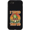 Wholesome Frog Cottagecore Collection Custodia per iPhone SE (2020) / 7/8 I Toad You So Funny Retro Sunset Frog fungo