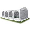 Ambisphere Tenda per Feste Classic Plus 3x4m Gazebo 550g/m² Telo PVC tendone da Giar no Resistente ai Raggi UV & ignifugo Bianco con 5 Anni Garanzia