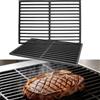 JRUKM Griglia Rettangolare in ghisa, 54 x 34 cm, griglia di Ricambio per Barbecue, Barbecue a Gas
