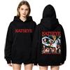Generisch Mengmiao - Felpa con cappuccio unisex per bambini, Y2K, stile coreano
