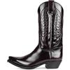 YGMNQAL Stivali da cowboy uomo, scarpe invernali in pelle, stivali alti ricamati, coppia leggere e comode, taglie forti 35-48