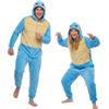 Get Trend Pokemon | One Piece Pigiama Intero Adulto in Pile, Jumpsuit Tuta Uomo e Donna con Cappuccio 3D, Onesie Costume Morbido e Caldo per Invernale, Idee Regalo Divertente per Adulti e Ragazzi