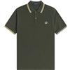 Fred Perry Twin Tipped Shirt, Polo Uomo