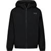 Under Armour Manataug Giacca Antivento con Cappuccio per Bambini - Leggera, Antivento e Idrorepellente, Giacca Mezza Stagione per Scuola e Attivita' Sportive, 6-14 Anni