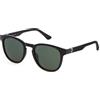 Police Unisex SPLF60E Sunglasses, Total Shiny Black, 53