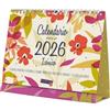 Finocam - Calendario da tavolo da scrivere 2026, vista mensile da gennaio a dicembre (12 mesi), calendario 2026 da annotare | Planner mensile Talkual - spagnolo