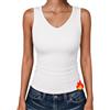 Aottori Canotta Donna Scollo V Senza Maniche Intimo Felpato Termico | Canotte scolli a V, Tops senza maniche felpate, Magliette termiche, intimo protettivo per giornate fresche
