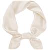 BSBUY Donna Foulard Quadrato, Foulard Simil Seta Donna, Donna Piccolo Foulard Quadrato, Vintage Tinta Unita Donna Foulard, Elegante Sciarpa da Donna, Donna Wristband Decorazione Copricapo