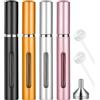 AUYAO 4 Pezzi 5ml Atomizzatore di Profumo, Mini Bottiglia Spray Portatile, Flacone Atomizzatore Profumo Ricaricabile, Dispenser da Viaggio per Festa,Vita Quotidiana(Multicolore)