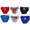 SUN CITY Intimo per Ragazzi di Super Wings, Mutandine di Cotone 100% con Gli Eroi Volanti, Gli Aerei Donnie, Jett e Jerome in Un Pacchetto di 6, colorato, Blu, Rosso e Bianco (6/8 Anni (Taglia 122))