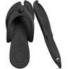 Aomig Infradito Uomo Donna, Pieghevole Portatile da Viaggio Pantofole, Infradito Sandali Delle Donne Degli Uomini Antiscivolo Flip Flops Scarpe da Spiaggia e Piscina Comode, Leggere