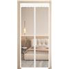 Armo Home Armo® - Zanzariera magnetica per porta, resistente, con chiusura automatica, 210 cm x 90 cm (bianco)