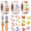 GUYUCOM Adesivi per Bambini, Tema Unicorno Magico 500 Pezzi | Splendidi adesivi motivazionali con unicorno e arcobaleno, perfetti per diari, regali e premi scolastici.