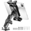 OHLPRO Supporto per tablet da auto in alluminio con base ad alte prestazioni, per camion, iPad, con braccio regolabile da 9,5 cm, compatibile con iPad Pro Mini Air Galaxy Tab Kindle Switch da 5-13