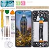 Gadget Troops Display per Samsung Galaxy A13 5G A04s Kit ricambio schermo Nero | Kit tutto in uno con cornice, Schermo HD+, Per SM-A136B/DSN, SM-A047F/DS