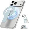 Magtame Supporto magnetico per telefono Mag-Safe, supporto ultrasottile a scatto per i-Phone 17/16/15/14/13 Pro Max/Pro/Plus, pieghevole e regolabile per visualizzazione a mani libere, videochiamate