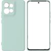 Generico Custodia Compatibile con MOTOROLA MOTO G15 XT2521-2 / MOTO G15 POWER XT2521-5 Moto G17 / G17 POWER XT2623-2 schermo 6.7 COVER case GEL SILICONE protezione flessibile MORBIDA TPU (Azzurro matte)