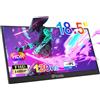 Iproda Portable Monitor 18,5 Zoll, 120Hz Tragbarer Monitor für Gaming FHD 1080P Mobiler Monitor mit HDR HDMI USB C Laptop Bildschirm Erweiterung Zweiter Bildschirm für Laptop Switch/Xbox