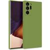 MyGadget Cover per Samsung Galaxy Note 20 Ultra - Custodia in Silicone Morbido a Doppio Strato - Case con Protezione Fotocamera & Fodera Interna Antigraffio - Verde