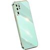 RankOne La Custodia del Telefono è Adatta per HUAWEI P30 Pro / P30 Pro New Edition (6.47 Inches), Case per Cellulare in Silicone con Telaio Galvanico - Verde