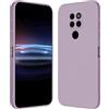 RankOne Custodia per HUAWEI Mate20 (6.53 Inches) Cover Morbida in Silicone TPU - Erba Viola