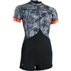 ION Amaze 2.5 Back Zip Shorty 2023 Black Flowers
