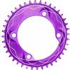 FACULX per corona Bicicletta 40-58T Offset 3mm Silenziosa per corona | Lega alluminio CNC, offset 3mm interno, compatibile 4 bulloni, riduce attrito , per gravel e strada