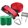 Zestivra Set per altalena, set di equilibrio divertente per esterni | Set slacklines da esterno per giardino, cortile, campo scolastico, palestra, campeggio, spiaggia, parco per ragazze