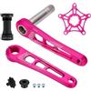 FACULX Guarnitura 5 170mm Acciaio Cromo per Dahon Guarnitura 5 170mm | acciaio cromoly, resistenza urti superiore, lunghezza 170mm, perfetto per terreni misti e città