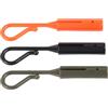 FortunateSweet Supporto per gancio da pesca in plastica resistente con EVA Pad 8cm per | Costruzione in plastica, il cuscinetto in EVA previene i graffi, si adatta alle canne standard, opzioni di colore rosso
