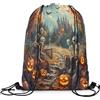 Generic Sacca da Ginnastica Gothic Skull Gym Sacco uomo e donna 36x42cm | Palestra Borsa Carino Sacca Zaino Sportiva per sport Festa spiaggia