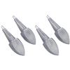Fonderia Roma Piombo Sportenn anello inox, gr 100, confezione da 4 pz